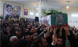 تشییع پیکر سردار احمد سوداگر