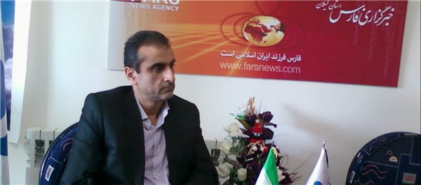سید محمد احمدی فرماندار رودبار در دفتر خبرگزاری فارس گیلان