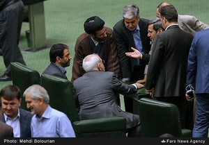 گفت‌و‌گوی نمایندگان مردم در مجلس شورای اسلامی با محمد جواد ظریف وزیر امورخارجه