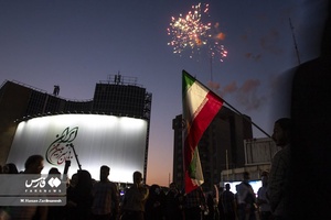 جشن میلاد پیامبر (ص) در میدان ولیعصر(عج)