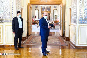 محمد جواد ظریف در دیدار وزرای امور خارجه ایران و نیکاراگوئه