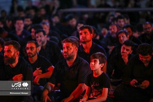 عزاداری شام غریبان در هیات مکتب الزهرا اهواز 