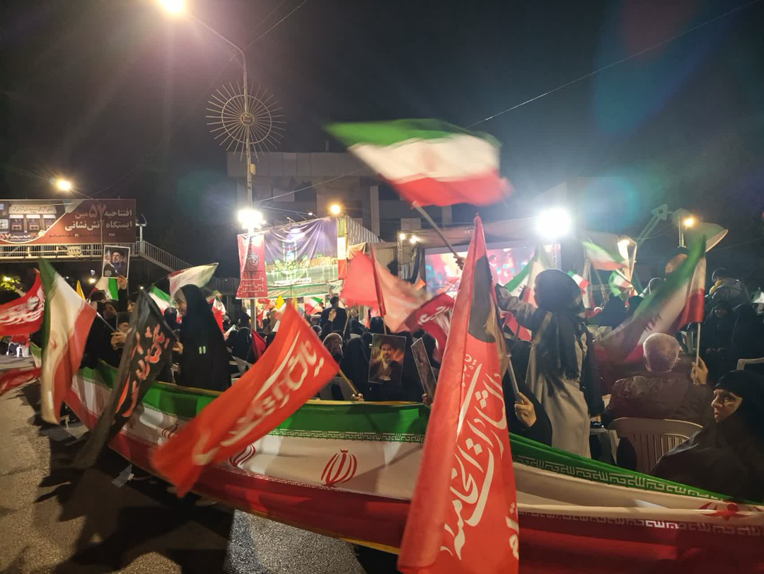 خیمه مقاومت آستان قدس رضوی در میدان جانباز؛ تجلی عهد مردم با خون رهبر شهید و اقامه عزای فاطمیه