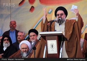 سخنرانی سید احمد خاتمی در جمع مردم اهواز