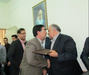 تودیع معارفه فرماندار پلدختر