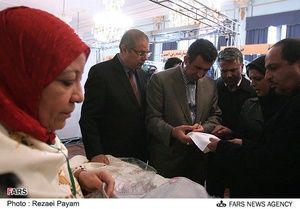 بازدید سید حسن موسوی رئیس سازمان میراث فرهنگی از نمایشگاه صنایع دستی الجزایر