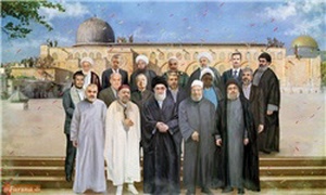 رونمایی از پوستر ویژه آزادی فلسطین