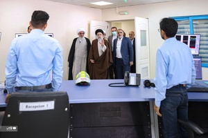 افتتاح فاز 14 پارس جنوبی با حضور رییس جمهور