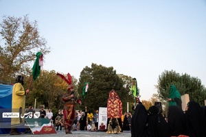 نمایش آئینی  کاروان  اسرای کربلا 