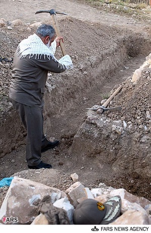 بازدید سردار نقدی از اردوهای جهادی در روستاهای محروم استان کرمانشاه