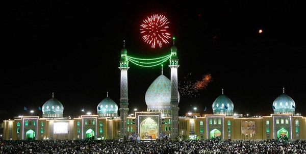 مسجد جمکران میلاد امام رضا