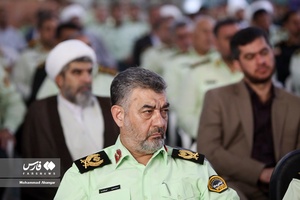 آیین تکریم و معارفه فرمانده انتظامی استان خوزستان 