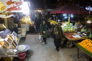 بازار سنندج در آستانه «شب چله»