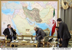دیدار توفیق العلاوی وزیر ارتباطات عراق با صالحی وزیر امور خارجه