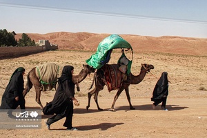 زائران پیاده امام رضا (ع) 