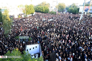 تشییع پیکر «حاج قاسم سلیمانی» در اهواز