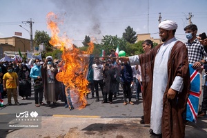 راهپیمایی روز قدس ۱۴۰1 در شیراز