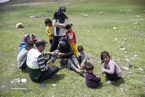حضور پزشکان جهادگر بین عشایر خراسان‌شمالی