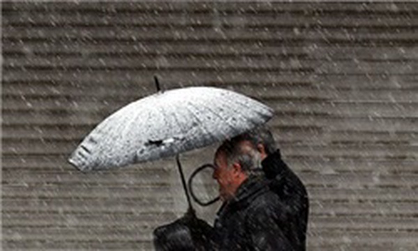 بارش برف در تهران