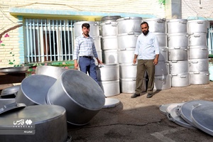 طبخ و توزیع 1500 پرس غذای گرم به مناسبت عید غدیر در ایلام 