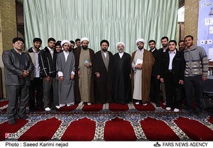 مراسم عمامه گذاری در دانشگاه امام صادق(ع)