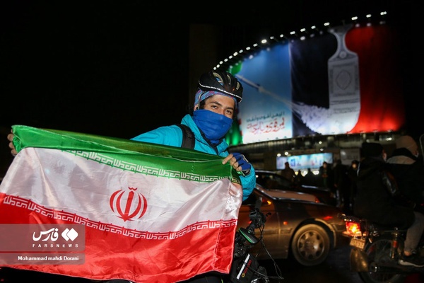 جشن صعود تیم ملی فوتبال به جام جهانی