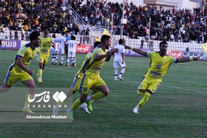  بازی فجرشهید سپاسی شیراز _ تیم خلیج فارس ماهشهر