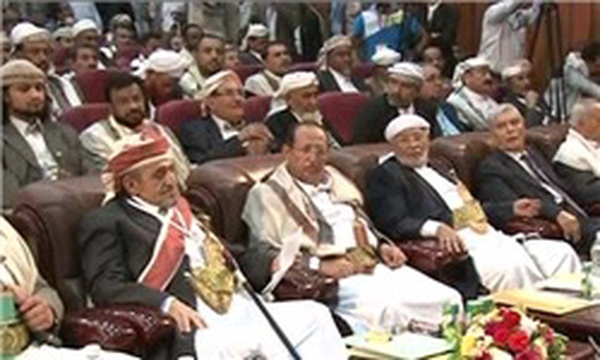 نشست سران قبایل یمنی