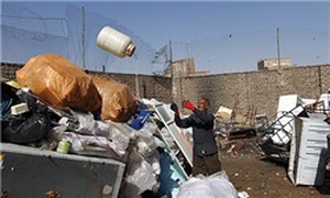 جمع آوری ضایعات در قم