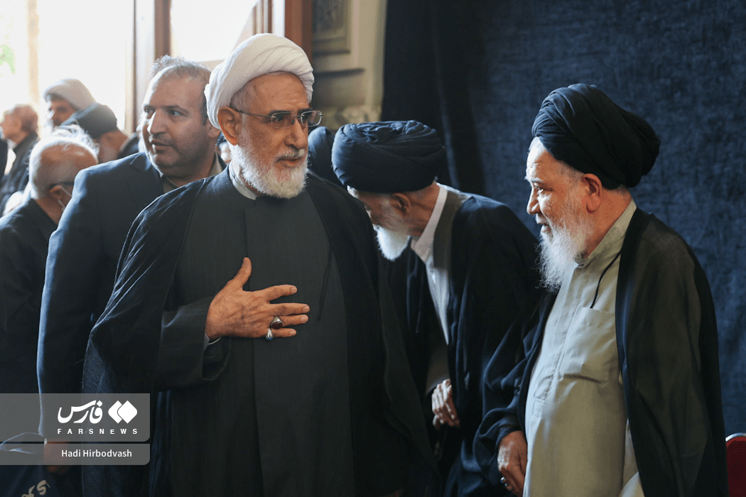 مراسم ختم آیت‌الله «شبیری زنجانی»