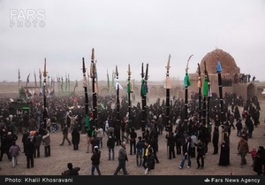 آیین عزاداری عاشورای حسینی در مزینان سبزوار