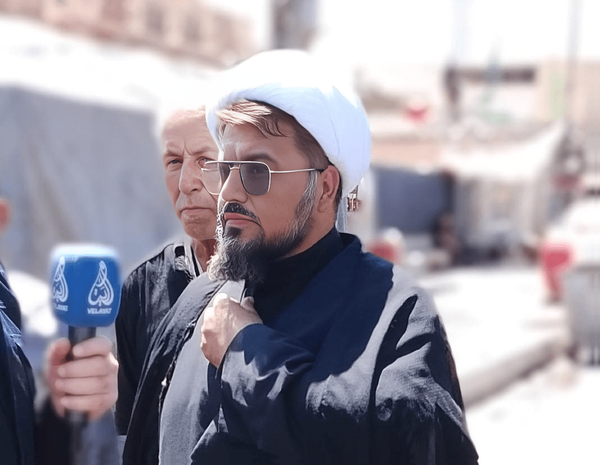 گفتگوی شبکه ماهواره ای و جهانی ولایت با حجت الاسلام محمد ادریسی همراه با فیلم و تصاویر