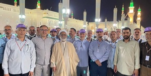 حجاج ایرانی در مدینه