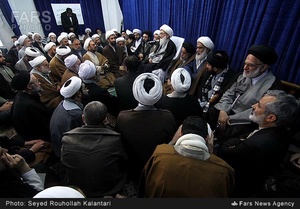 دیدار نماینده گان ولی فقیه در سپاه با آیت الله نوری همدانی