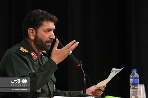 سخنرانی سردار حسن حسن زاده فرمانده سپاه محمد رسول الله تهران در همایش علمی «محله اسلامی»