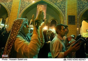مراسم شب قدر در حرم حضرت عبد العظیم حسنی(ع)-2