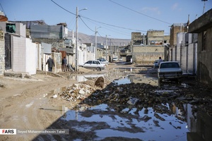 روستای گردخون پس از باران