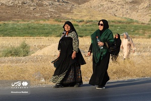 راهپیمایی جاماندگان اربعین در «گچساران»