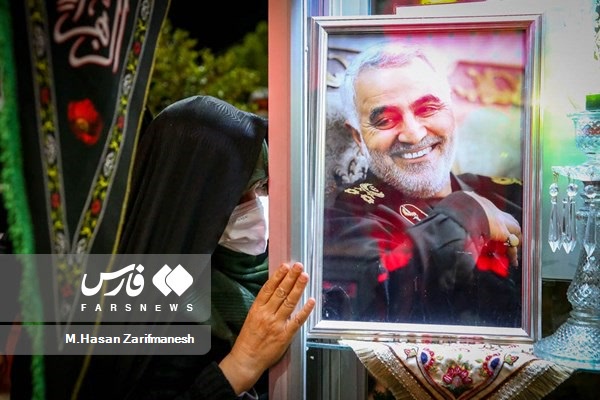حال و هوای مزار شهید سلیمانی 