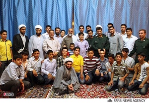 بازدید سردار نقدی از پایگاه مقاومت بسیج ثارالله (ع)