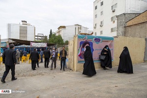 محل برگزاری همایشات مردمی دکتر رئیسی در گرگان 