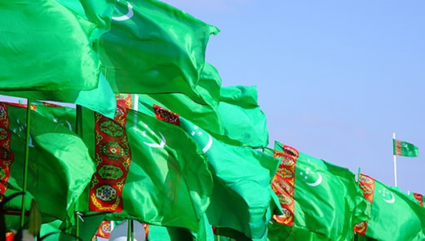 پرچم ترکمنستان
