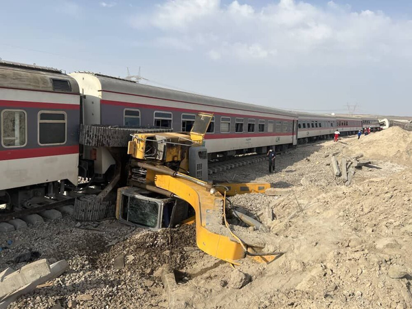 حادثه قطار مشهد