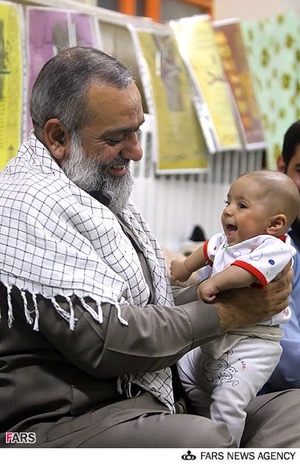 بازدید سردار نقدی از پایگاه مقاومت بسیج ثارالله (ع) 