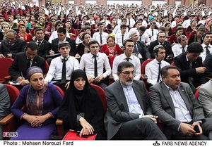 حضور علی لاریجانی رئیس مجلس شورای اسلامی در دانشگاه مختومقلی ترکمنستان
