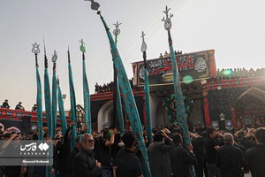  آیین عزاداری  روستای «درخش»