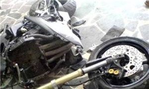 تصادف موتور سیکلت