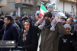راهپیمایی ۲۲ بهمن ۱۴۰۱ در سنندج