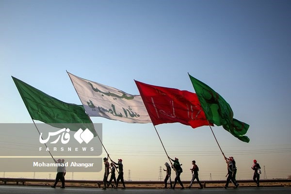 حرکت بزرگترین کاروان پیاده‌روی اربعین از رامشیر