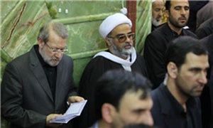 علی لاریجانی در نجف
